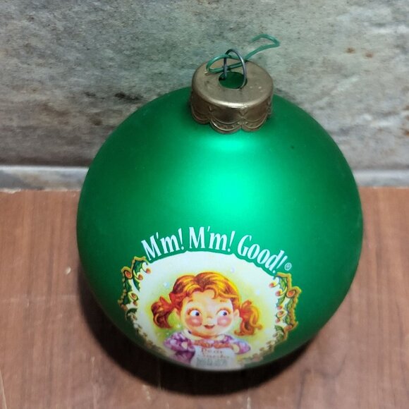 Campbells Soup Kids Green Ball Ornament Collectors Edition 2006 - Picture 7 of 10